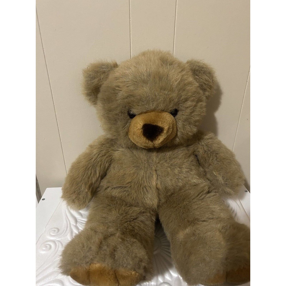 Vintage JC Penny Collection Plush Large Brown Teddy Bear 24" Stuffed Animal 1994